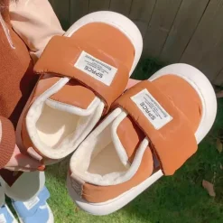 Warme Damenschuhe mit Baumwollpolsterung – gemütliche Winterschuhe