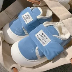 Warme Damenschuhe mit Baumwollpolsterung – gemütliche Winterschuhe