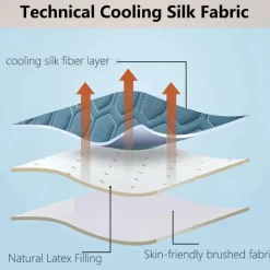 Waschbares Latex-Lesekissen – bequemes Stützkissen