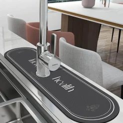 Wasserabsorbierende Spülbeckenmatte – Spritzschutz für Küche und Bad