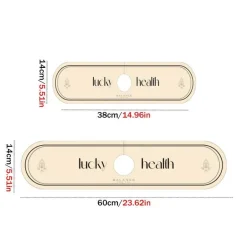 Wasserabsorbierende Spülbeckenmatte – Spritzschutz für Küche und Bad