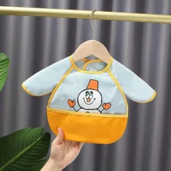 Wasserdichte Cartoon-Babylätzchen – leicht zu reinigende Lätzchen zum Füttern von Kindern