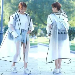 Wasserdichte Fahrradjacke mit Kapuze – Winddichter Fahrradregenmantel