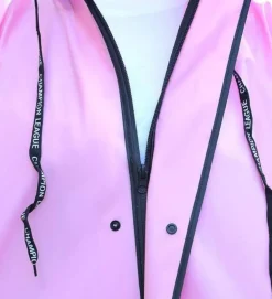 Wasserdichte Fahrradjacke mit Kapuze – Winddichter Fahrradregenmantel