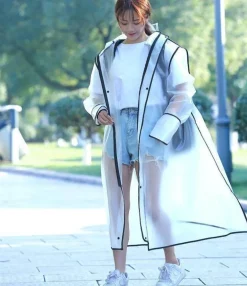 Wasserdichte Fahrradjacke mit Kapuze – Winddichter Fahrradregenmantel