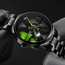 Wasserdichte Herrenuhr – Autofelgen-Design
