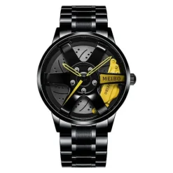 Wasserdichte Herrenuhr – Autofelgen-Design