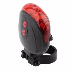 Wasserdichte LED-Laser-Fahrradwarnlampe - Helles Sicherheitslicht