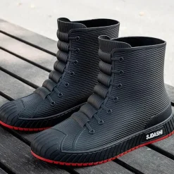 Wasserdichte Schlupfgummistiefel - Stylish Rain Rider