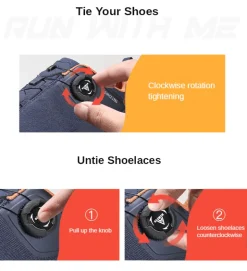 Wasserdichte Speed Hiker Stiefel - Outdoor-Schuhe mit automatischer Schnürung