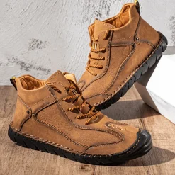 Wasserdichte Wanderschuhe aus Leder – Mountain Trail Footwear