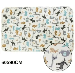 Wasserdichte Wickelunterlage - Wiederverwendbares Cartoon-Design