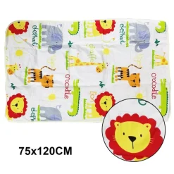 Wasserdichte Wickelunterlage - Wiederverwendbares Cartoon-Design