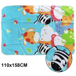 Wasserdichte Wickelunterlage - Wiederverwendbares Cartoon-Design