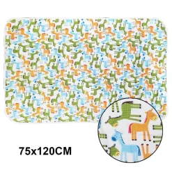 Wasserdichte Wickelunterlage - Wiederverwendbares Cartoon-Design