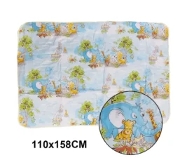 Wasserdichte Wickelunterlage - Wiederverwendbares Cartoon-Design