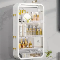 Wasserdichter Badezimmer-Organizer – staubdichte Aufbewahrungslösung