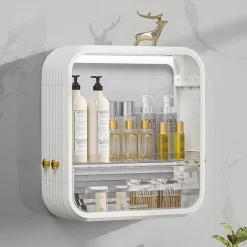 Wasserdichter Badezimmer-Organizer – staubdichte Aufbewahrungslösung