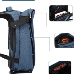 Wasserdichter, diebstahlsicherer Reiserucksack – geräumige, stilvolle Reisetasche