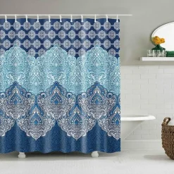 Wasserdichter Duschvorhang – Stilvolles Badezimmerdekor