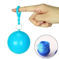 Wasserdichter Einweg-Regenponcho – Notfall-Regenmantel