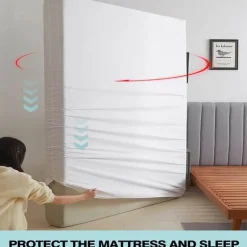 Wasserdichter Matratzenschoner – Atmungsaktiver Bettbezug, allergie- und staubmilbenresistent