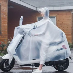 Wasserdichter Motorrad-Regenmantel – Schwere Ganzkörperjacke