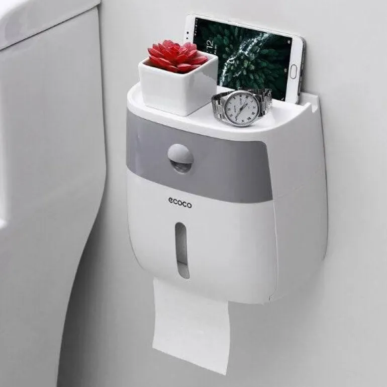 Wasserdichter Toilettenpapierhalter - Badezimmer-Aufbewahrungs-Organizer