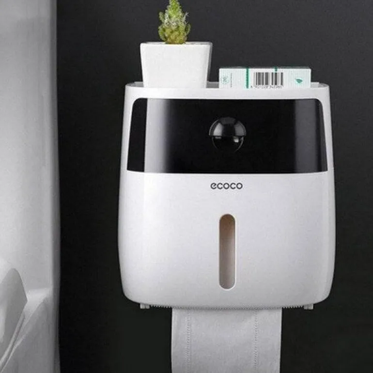 Wasserdichter Toilettenpapierhalter - Badezimmer-Aufbewahrungs-Organizer