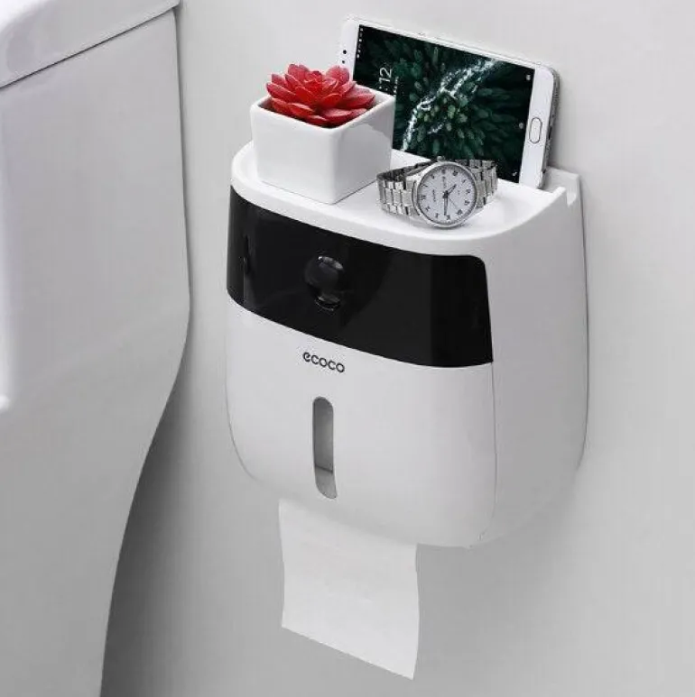 Wasserdichter Toilettenpapierhalter - Badezimmer-Aufbewahrungs-Organizer