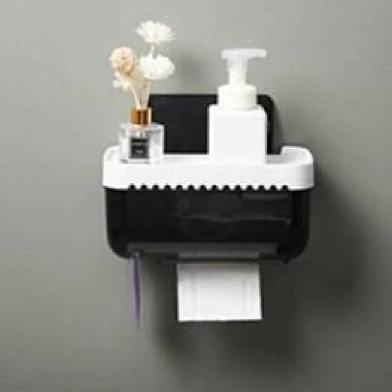 Wasserdichter Toilettenpapierhalter - Badezimmer-Aufbewahrungs-Organizer