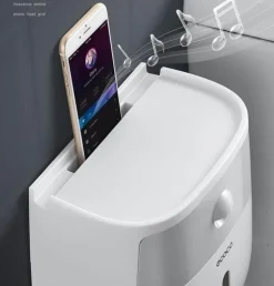 Wasserdichter Toilettenpapierhalter - Badezimmer-Aufbewahrungs-Organizer