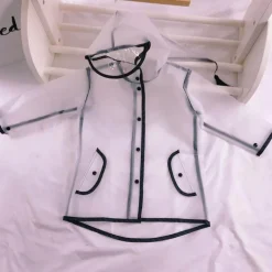 Wasserdichter transparenter Regenmantel für Kinder – süße Regenbekleidung für Kinder