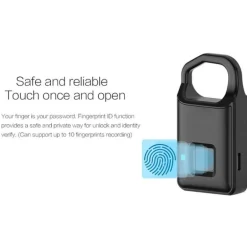 Wasserdichtes Smart Lock mit Fingerabdruck – Sicherer schlüsselloser Zugang per Touch