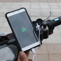 Wasserdichtes USB-Motorradladegerät - Lenkerzubehör