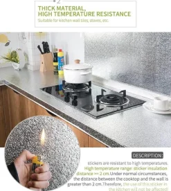 Wasserfeste selbstklebende Küchentapete – ölbeständiges Dekor