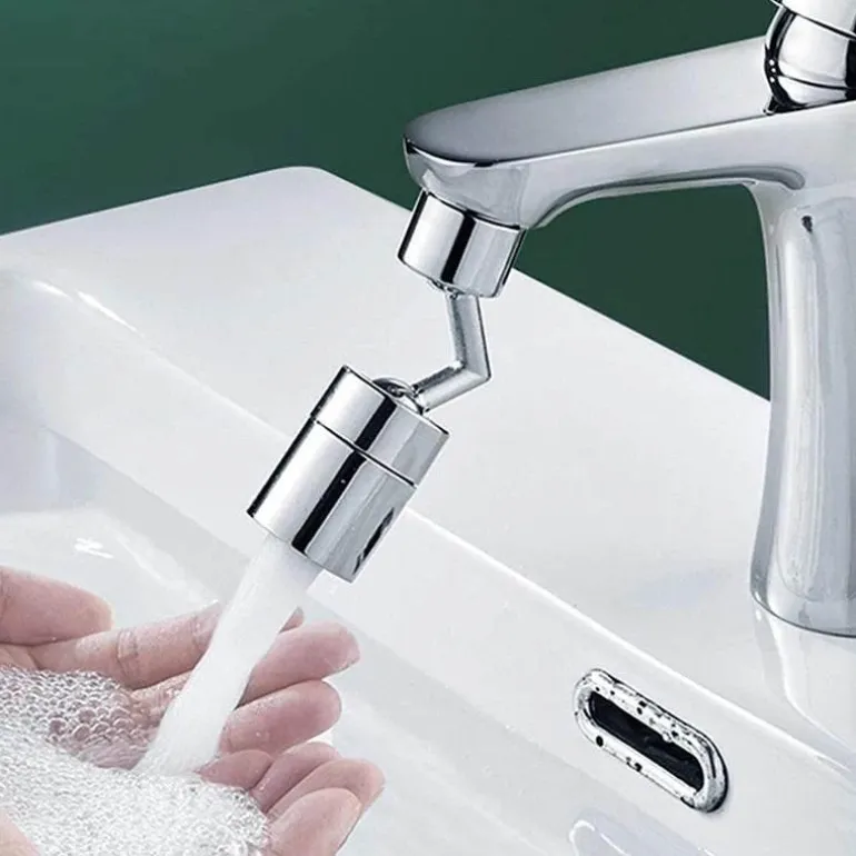 Wasserhahnverlängerung – Universelle Wasserdurchflussverlängerung