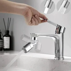 Wasserhahnverlängerung – Universelle Wasserdurchflussverlängerung