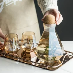 Wasserkrug-Set aus Glas – Stilvoller Krug mit Filter