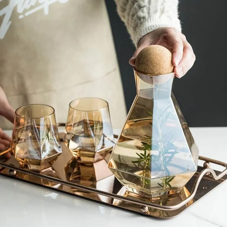 Wasserkrug-Set aus Glas – Stilvoller Krug mit Filter