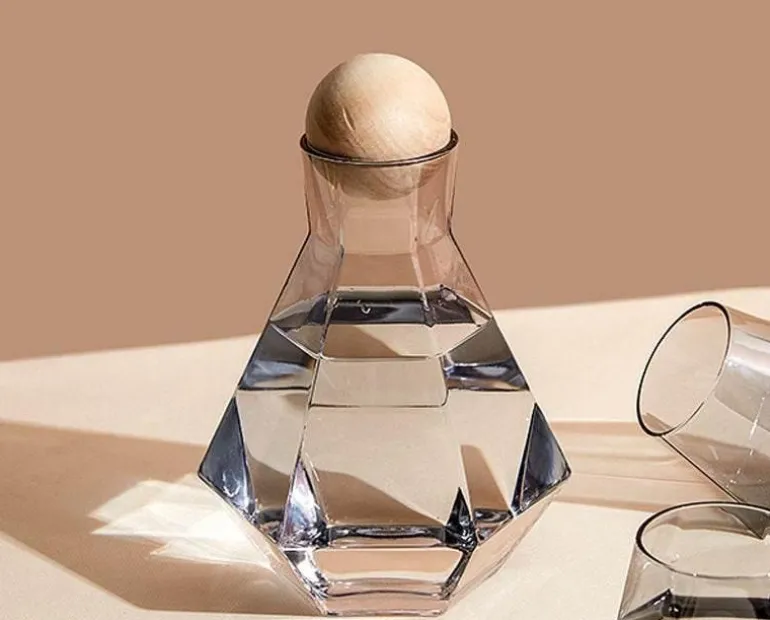 Wasserkrug-Set aus Glas – Stilvoller Krug mit Filter