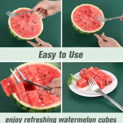 Wassermelonenschneider - Einfache Obstschneidegabel