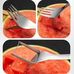 Wassermelonenschneider - Einfache Obstschneidegabel