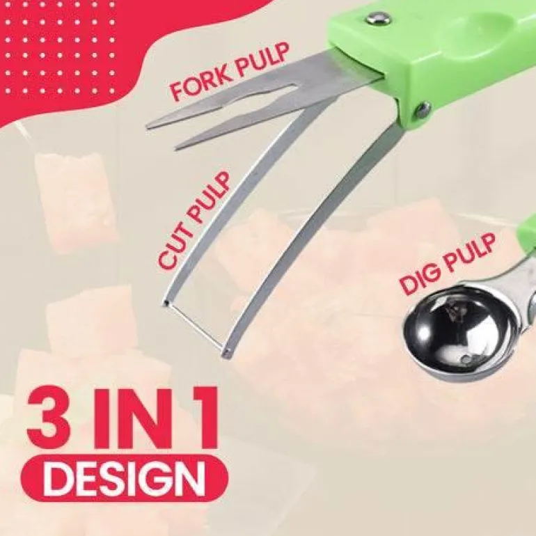 Wassermelonenschneider – 3-in-1-Obstschneider