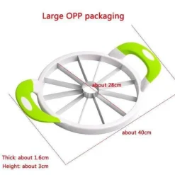 Wassermelonenschneider aus Edelstahl – Obstschneidewerkzeug