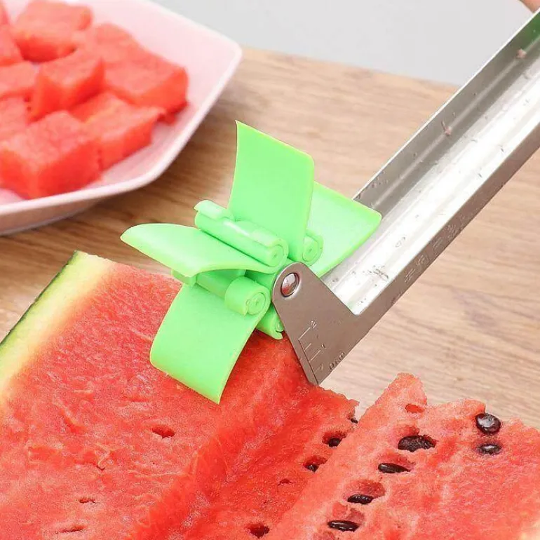 Wassermelonenschneider aus Edelstahl – einfaches Schneidewerkzeug