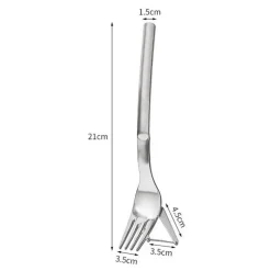 Wassermelonenschneider-Gabel - Schneidwerkzeug aus Edelstahl