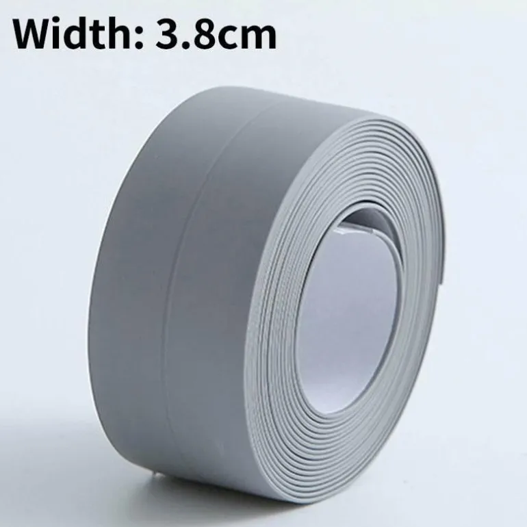 Waterproof Shower Seal Strip - Easy Install Bath Waterproofing