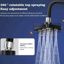 Water-Saving Mini Rainfall Shower Head - Cloud Design