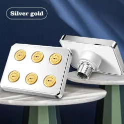 Water-Saving Mini Rainfall Shower Head - Cloud Design